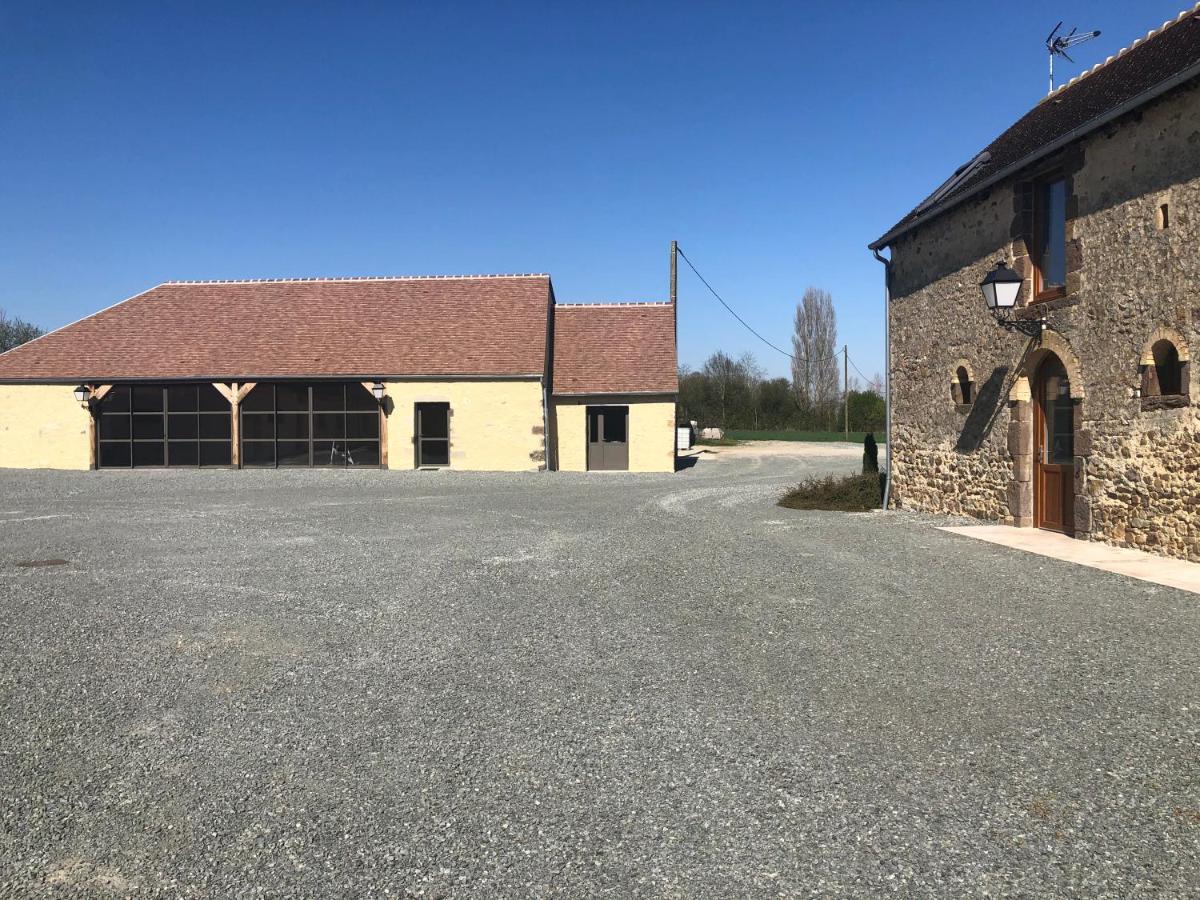 Villa MAISON DE VACANCES AVEC PISCINE INTERIEURE - Le Grand Champagne à Saint-Victeur Extérieur photo