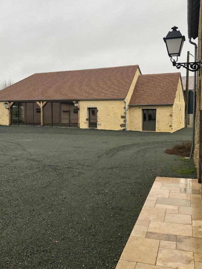 Villa MAISON DE VACANCES AVEC PISCINE INTERIEURE - Le Grand Champagne à Saint-Victeur Extérieur photo